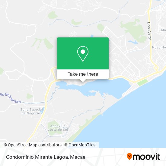 Condomínio Mirante Lagoa map