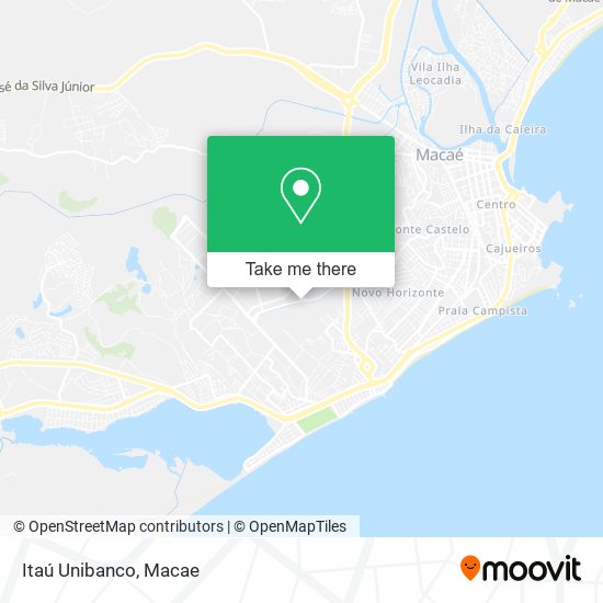 Itaú Unibanco map