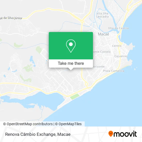 Renova Câmbio Exchange map