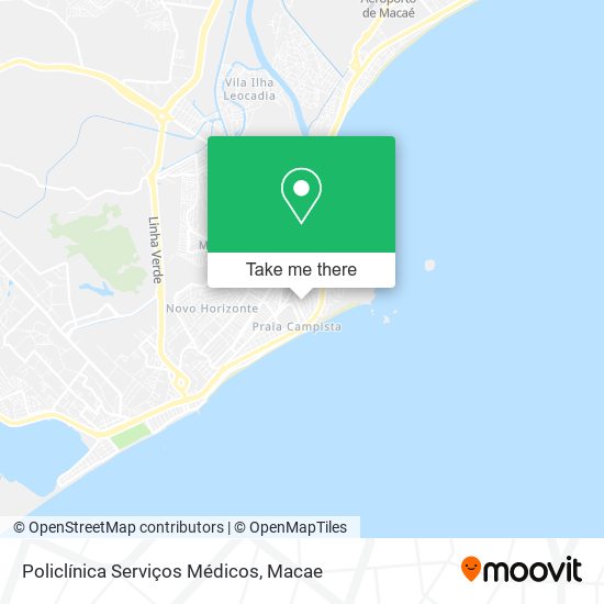 Policlínica Serviços Médicos map