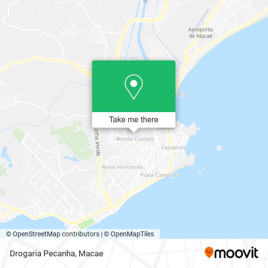 Mapa Drogaria Pecanha