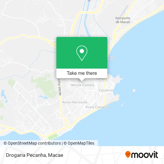 Drogaria Pecanha map