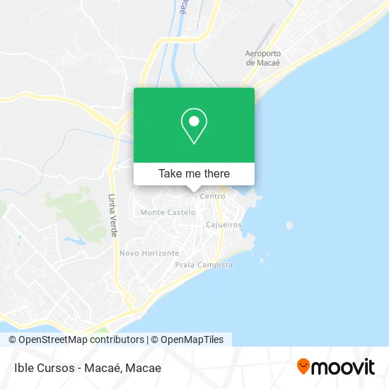 Ible Cursos - Macaé map