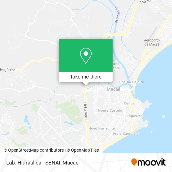 Lab. Hidraulica - SENAI map