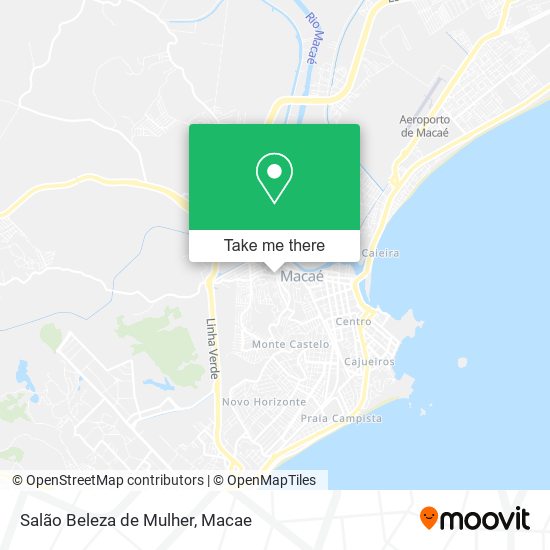 Salão Beleza de Mulher map