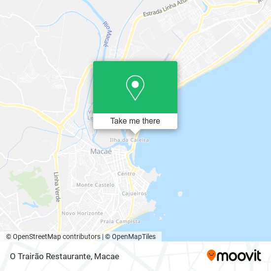 O Trairão Restaurante map