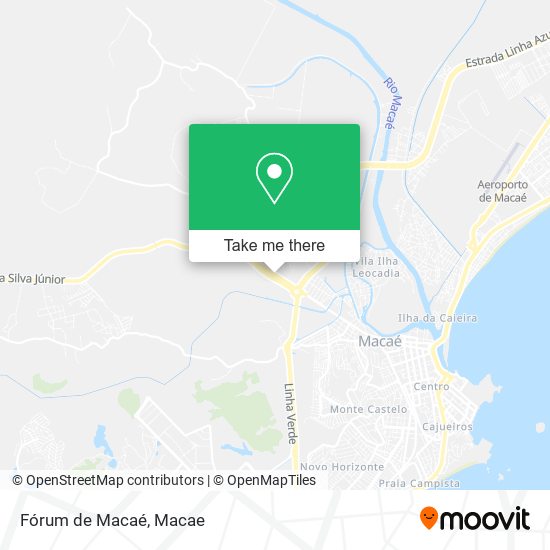 Fórum de Macaé map