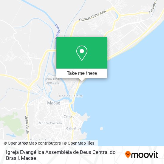 Igreja Evangélica Assembléia de Deus Central do Brasil map