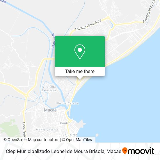 Ciep Municipalizado Leonel de Moura Brisola map