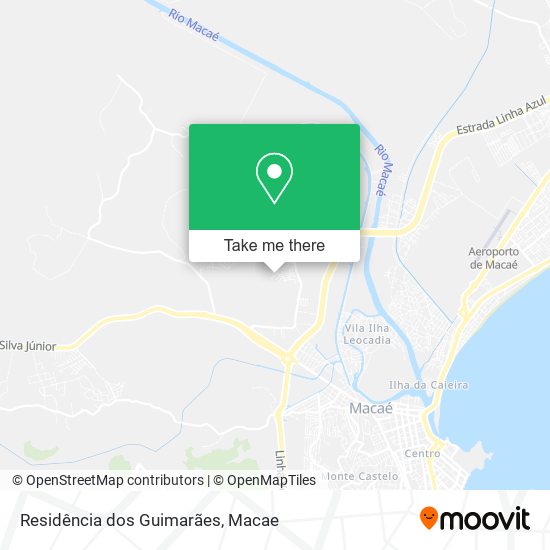 Residência dos Guimarães map