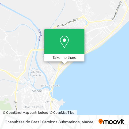 Onesubsea do Brasil Serviços Submarinos map