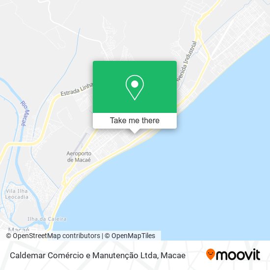 Mapa Caldemar Comércio e Manutenção Ltda