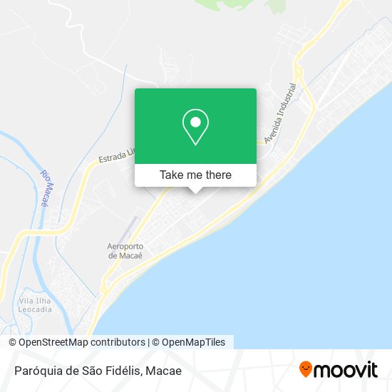 Paróquia de São Fidélis map