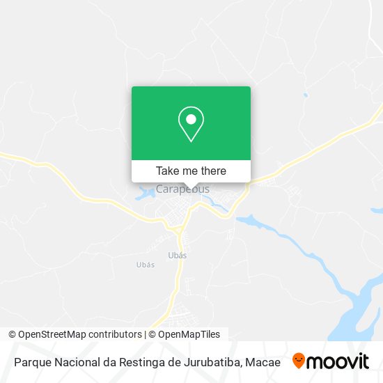 Parque Nacional da Restinga de Jurubatiba map
