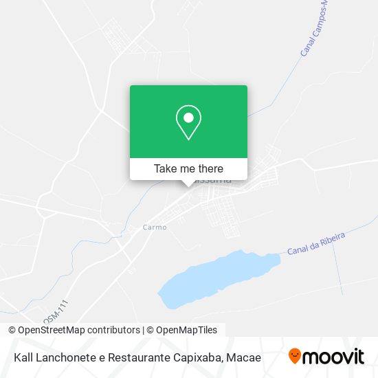 Kall Lanchonete e Restaurante Capixaba map