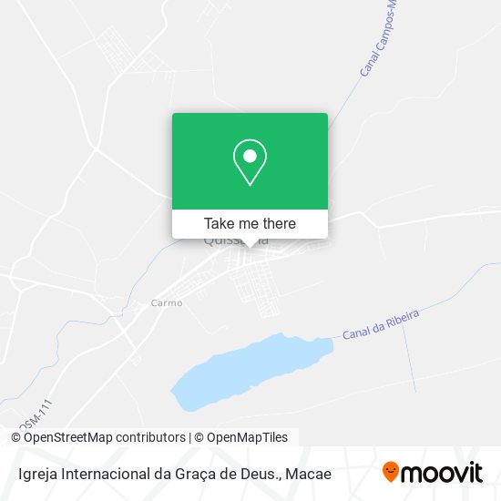 Igreja Internacional da Graça de Deus. map