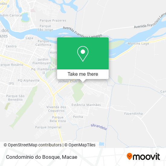 Condomínio do Bosque map