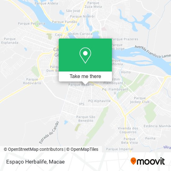 Espaço Herbalife map