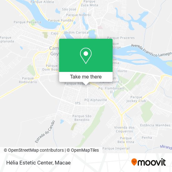 Hélia Estetic Center map