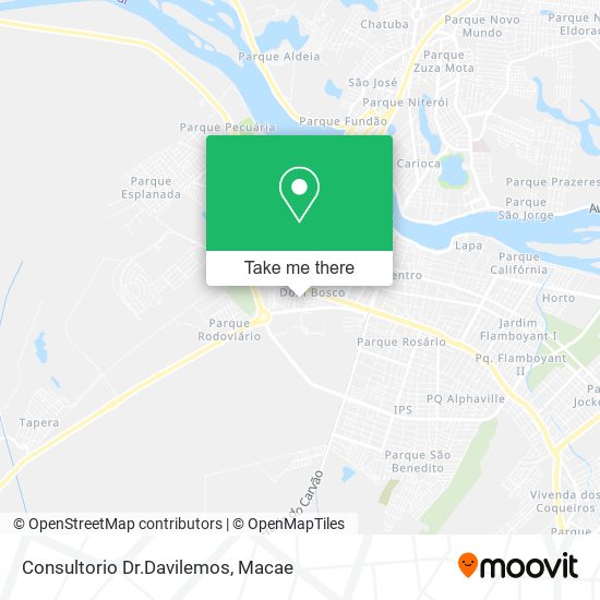 Consultorio Dr.Davilemos map