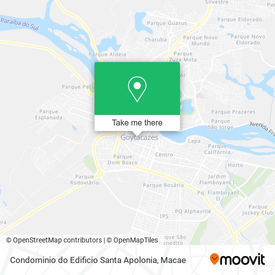 Condominio do Edificio Santa Apolonia map
