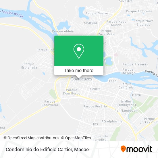 Condomínio do Edifício Cartier map