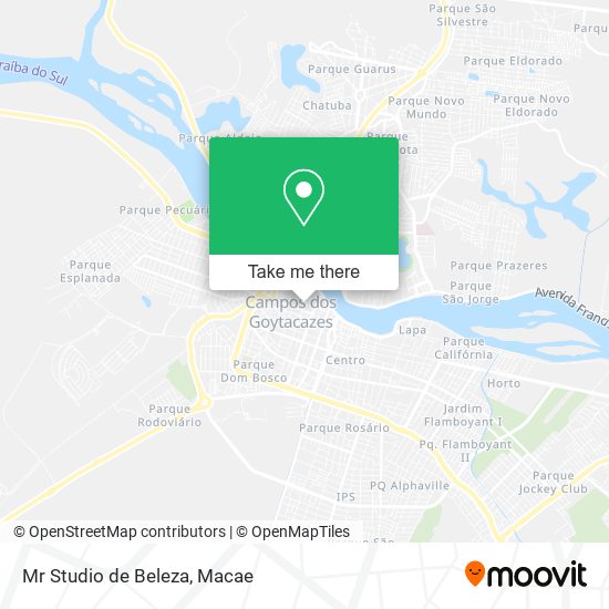 Mr Studio de Beleza map