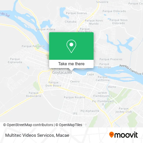 Multitec Videos Servicos map