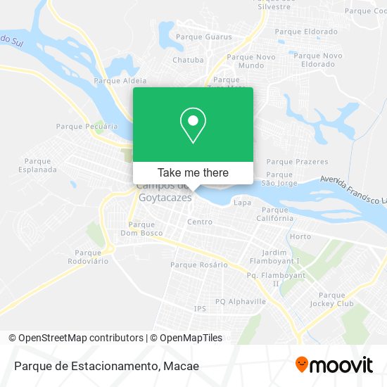 Parque de Estacionamento map