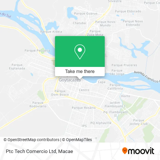 Ptc Tech Comercio Ltd map