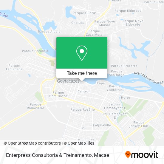 Enterpress Consultoria & Treinamento map