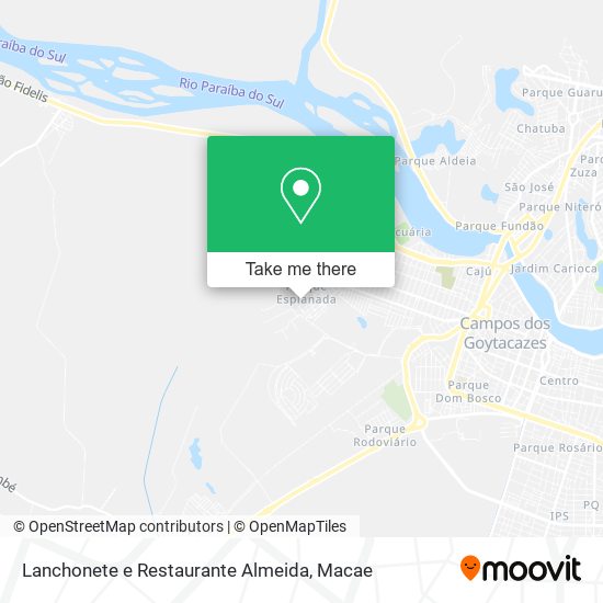 Lanchonete e Restaurante Almeida map