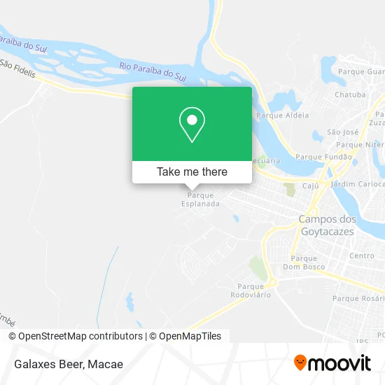 Galaxes Beer map