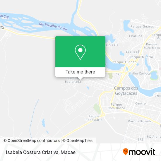 Isabela Costura Criativa map