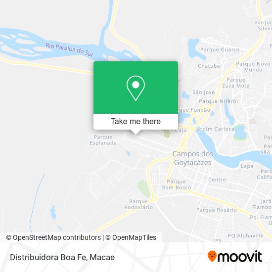 Distribuidora Boa Fe map