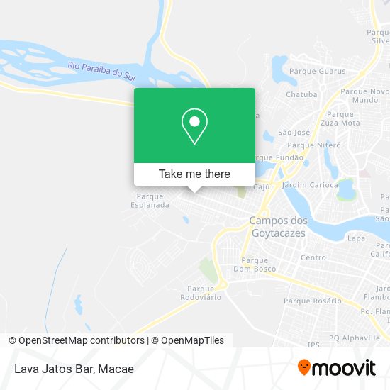 Lava Jatos Bar map