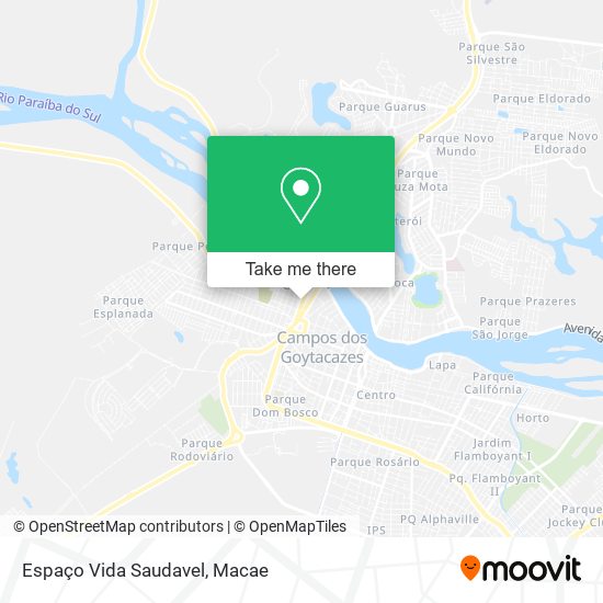 Espaço Vida Saudavel map