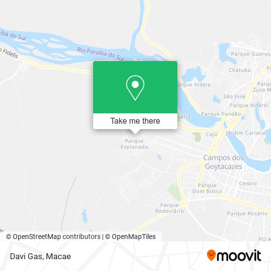 Davi Gas map