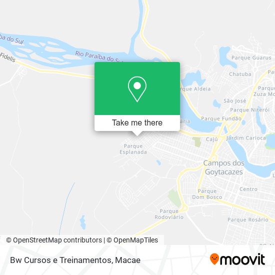 Bw Cursos e Treinamentos map