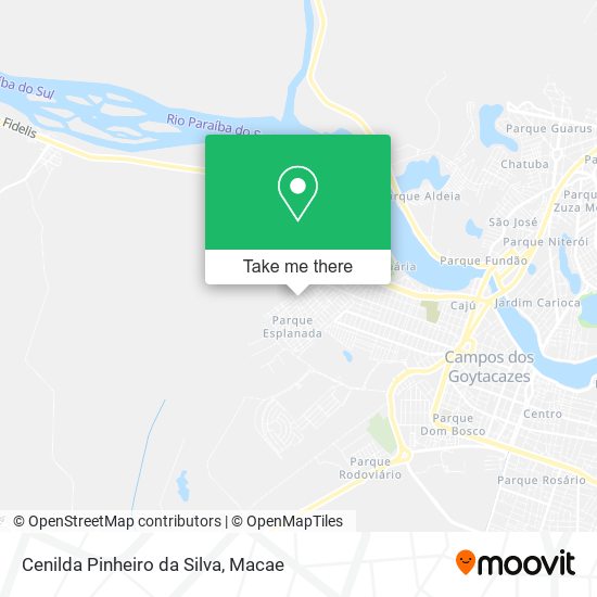 Cenilda Pinheiro da Silva map