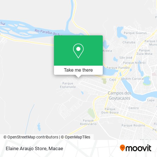 Elaine Araujo Store map