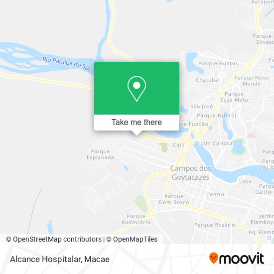 Alcance Hospitalar map