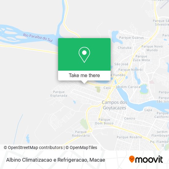 Albino Climatizacao e Refrigeracao map
