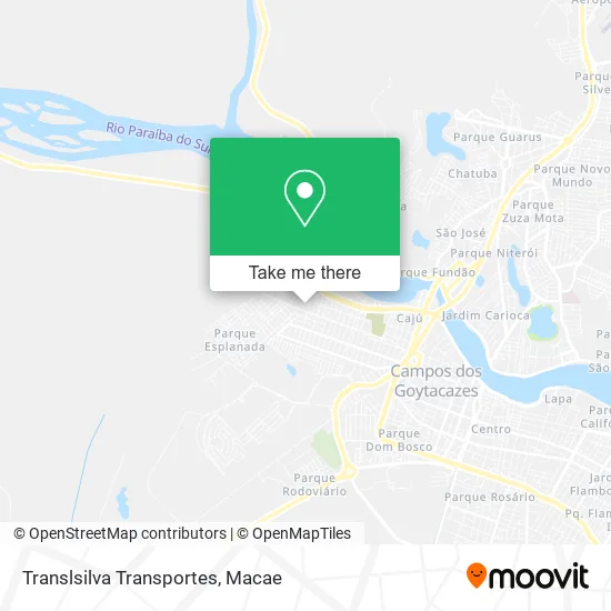 Translsilva Transportes map