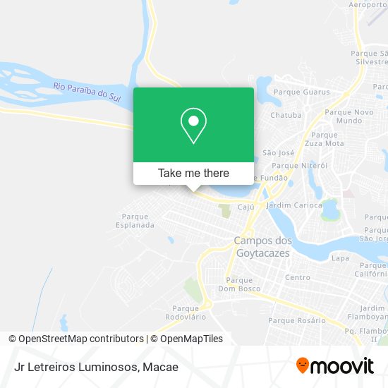 Jr Letreiros Luminosos map