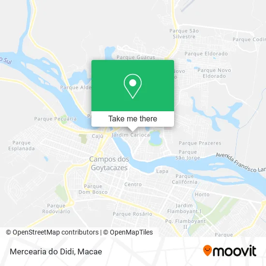 Mercearia do Didi map