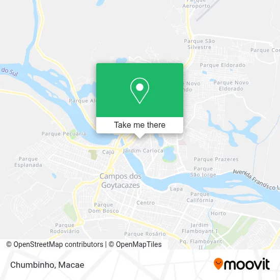 Chumbinho map