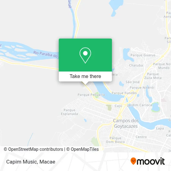 Capim Music map
