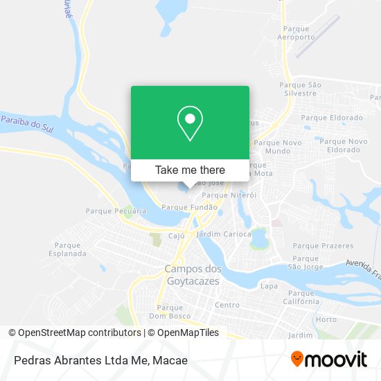 Pedras Abrantes Ltda Me map
