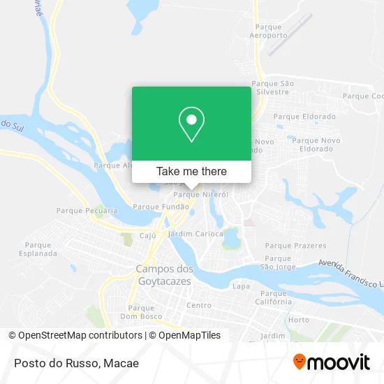 Posto do Russo map